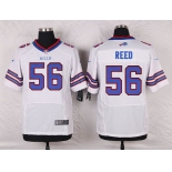 Men's Buffalo Bills #56 Cedric Reed White Road NFL Nike Elite Jersey