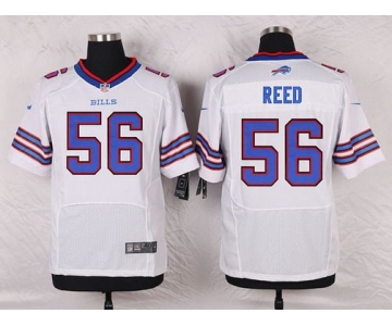 Men's Buffalo Bills #56 Cedric Reed White Road NFL Nike Elite Jersey