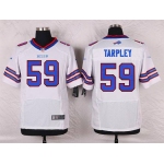 Men's Buffalo Bills #59 A. J. Tarpley White Road NFL Nike Elite Jersey