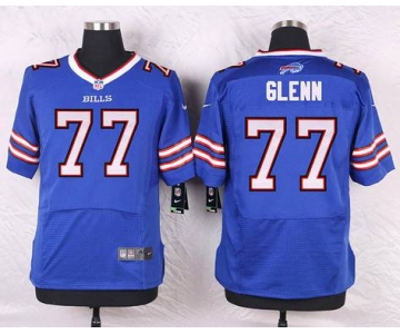 Men's Buffalo Bills #77 Cordy Glenn Royal Blue Team Color NFL Nike Elite Jersey