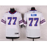 Men's Buffalo Bills #77 Cordy Glenn White Road NFL Nike Elite Jersey