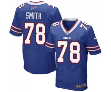 Men's Buffalo Bills #78 Bruce Smith 2013 Nike Light Blue Elite Jersey