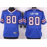 Men's Buffalo Bills #80 James Lofton Royal Blue Retired Player NFL Nike Elite Jersey