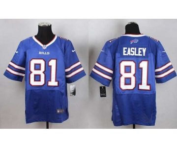 Men's Buffalo Bills #81 Marcus Easley 2013 Nike Light Blue Elite Jersey