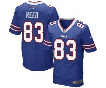 Men's Buffalo Bills #83 Andre Reed 2013 Nike Light Blue Elite Jersey