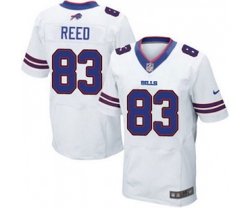 Men's Buffalo Bills #83 Andre Reed 2013 Nike White Elite Jersey