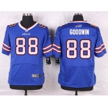 Men's Buffalo Bills #88 Marquise Goodwin Royal Blue Team Color NFL Nike Elite Jersey