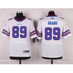 Men's Buffalo Bills #89 Chris Gragg White Road NFL Nike Elite Jersey