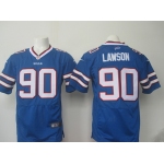 Men's Buffalo Bills #90 Shaq Lawson Royal Blue Team Color NFL Nike Elite Jersey