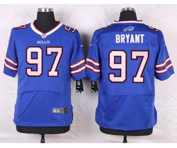 Men's Buffalo Bills #97 Corbin Bryant Royal Blue Team Color NFL Nike Elite Jersey