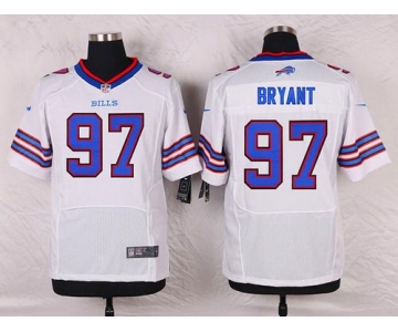 Men's Buffalo Bills #97 Corbin Bryant White Road NFL Nike Elite Jersey