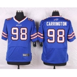 Men's Buffalo Bills #98 Alex Carrington Royal Blue Team Color NFL Nike Elite Jersey