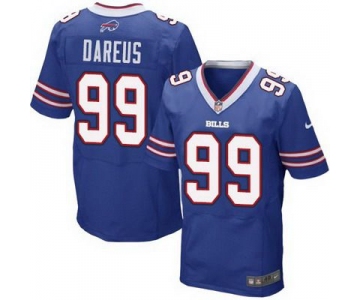 Men's Buffalo Bills #99 Marcell Dareus 2013 Nike Light Blue Elite Jersey