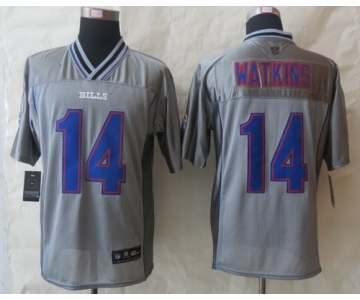 Nike Buffalo Bills #14 Sammy Watkins 2013 Gray Vapor Elite Jersey