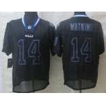 Nike Buffalo Bills #14 Sammy Watkins Lights Out Black Elite Jersey