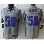 Nike Buffalo Bills #50 Kiko Alonso 2013 Gray Vapor Elite Jersey