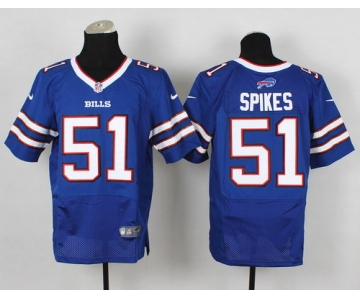 Nike Buffalo Bills #51 Brandon Spikes 2013 Light Blue Elite Jersey