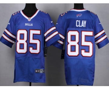 Nike Buffalo Bills #85 Charles Clay 2013 Light Blue Elite Jersey