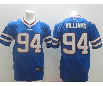 Nike Buffalo Bills #94 Mario Williams 2013 Light Blue Elite Jersey