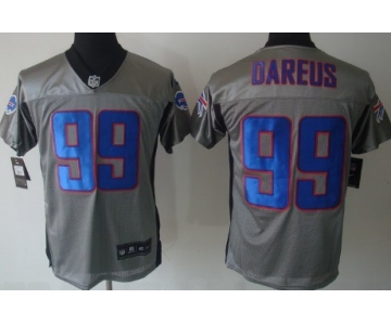 Nike Buffalo Bills #99 Marcell Dareus Gray Shadow Elite Jersey