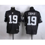 Men's Oakland Raiders #19 Amari Cooper Nike Black Elite Jersey