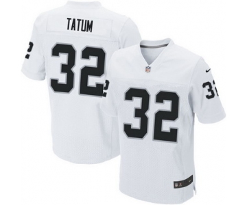 Men's Oakland Raiders #32 Jack Tatum White Retired Player NFL Nike Elite Jersey