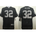 Men's Oakland Raiders #32 Marcus Allen New Black Stitched NFL Retired Player Nike Elite Jersey