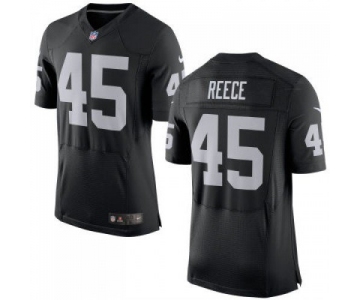 Men's Oakland Raiders #45 Marcel Reece Black Team Color 2015 NFL Nike Elite Jersey