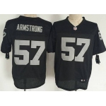 Men's Oakland Raiders #57 Ray-Ray Armstrong Nike Black Elite Jersey