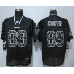 Men's Oakland Raiders #89 Amari Cooper Lights Out Black Ornamented NFL Nike Elite Jersey