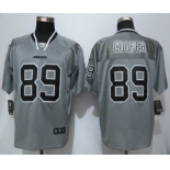 Men's Oakland Raiders #89 Amari Cooper Lights Out Gray NFL Nike Elite Jersey