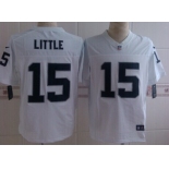 Nike Oakland Raiders #15 Greg Little White Elite Jersey