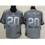 Nike Oakland Raiders #20 Darren McFadden Drift Fashion Gray Elite Jersey