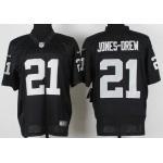 Nike Oakland Raiders #21 Maurice Jones-Drew Black Elite Jersey