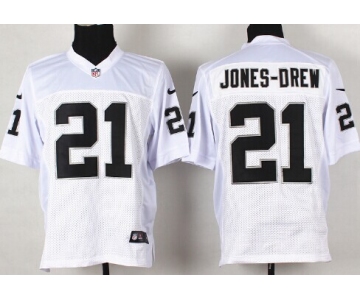 Nike Oakland Raiders #21 Maurice Jones-Drew Black White Jersey