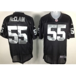 Nike Oakland Raiders #55 Rolando McClain Black Elite Jersey