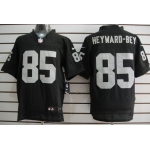 Nike Oakland Raiders #85 Darrius Heyward-Bey Black Elite Jersey