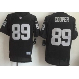 Nike Oakland Raiders #89 Amari Cooper Black Elite Jersey