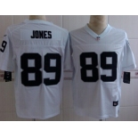 Nike Oakland Raiders #89 James Jones White Elite Jersey