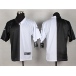 Nike Oakland Raiders Blank Black/White Two Tone Elite Jersey