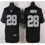 Oakland Raiders #28 Latavius Murray Nike Black Elite Jersey