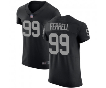 Raiders #99 Clelin Ferrell Black Team Color Men's Stitched Football Vapor Untouchable Elite Jersey