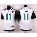 Men's Jacksonville Jaguars #11 Marqise Lee White Road NFL Nike Elite Jersey