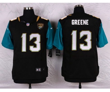 Men's Jacksonville Jaguars #13 Rashad Greene Black Team Color NFL Nike Elite Jersey