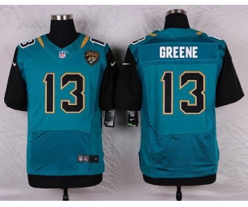 Men's Jacksonville Jaguars #13 Rashad Greene Teal Green Alternate NFL Nike Elite Jersey