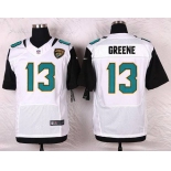 Men's Jacksonville Jaguars #13 Rashad Greene White Road NFL Nike Elite Jersey