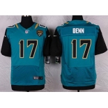 Men's Jacksonville Jaguars #17 Arrelious Benn Teal Green Alternate NFL Nike Elite Jersey