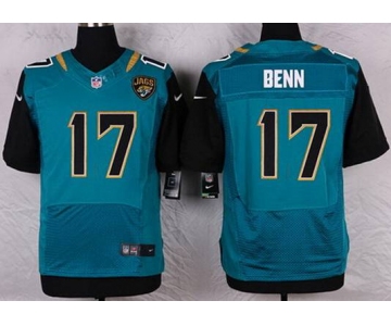 Men's Jacksonville Jaguars #17 Arrelious Benn Teal Green Alternate NFL Nike Elite Jersey