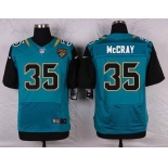 Men's Jacksonville Jaguars #35 Demetrius McCray Teal Green Alternate NFL Nike Elite Jersey