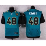 Men's Jacksonville Jaguars #48 Ben Koyack Teal Green Alternate NFL Nike Elite Jersey